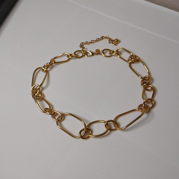 20 Inch Gold Tone Joan Rivers Chain Necklace - Picture 2 of 13